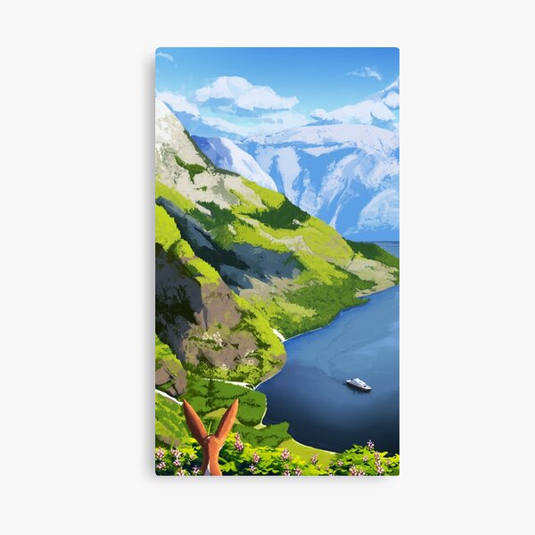 Item preview, Norwegian Fjords: Spring section designed and sold by Feretta.