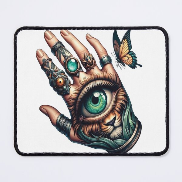 Item preview, Enchanted Hand with Eye and Butterfly designed and sold by AprbioMarfolk.