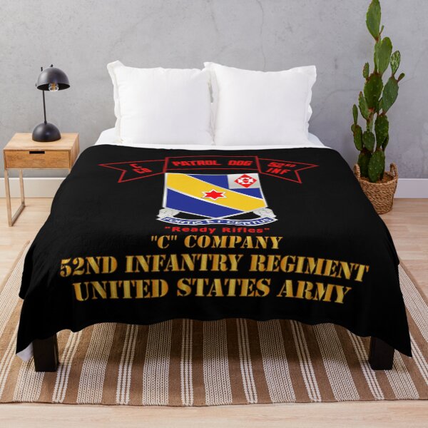 Item preview, Army - C Co 52nd Infantry - Patrol Dog - Ready Rifles designed and sold by Military Insignia Products.