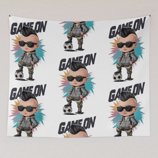 Item preview, Juego Cool Camo Soccer Player activado designed and sold by PlanetMarker.