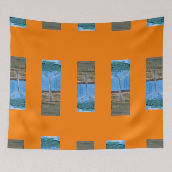Item preview, Glimpse of acacia trees designed and sold by annenambiro.