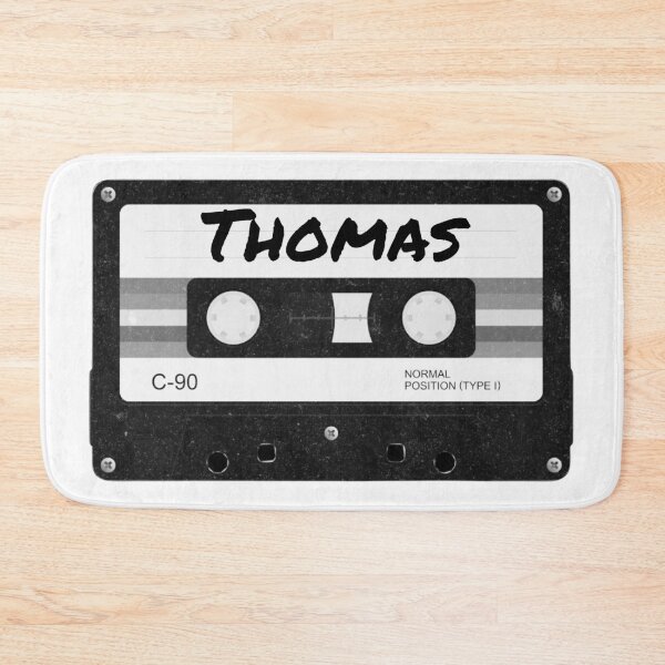Item preview, Thomas Name Cassette Tape designed and sold by musicgeniusart.