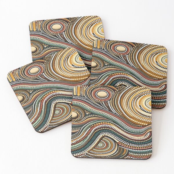 Item preview, Australian Aborigine Dot Art designed and sold by Naomi Gutierrez Parrish.