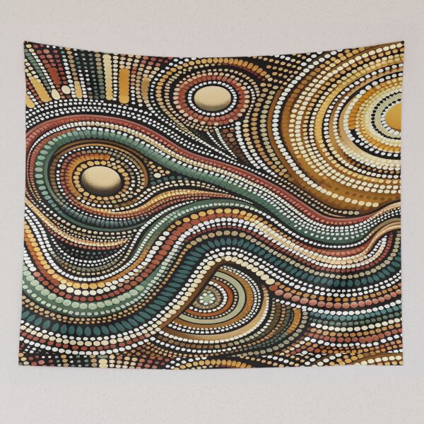 Item preview, Australian Aborigine Dot Art designed and sold by Naomi Gutierrez Parrish.