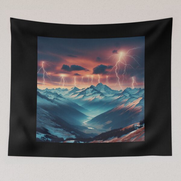 Item preview, Mountain Storm 6 designed and sold by Sybille-Yates.