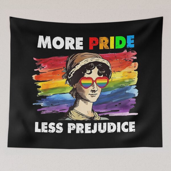 Item preview, More Pride Less Prejudice designed and sold by FamousArtDesign.