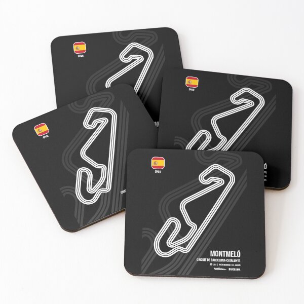 Item preview, Spanish Race Track (B&W) designed and sold by Mariel  Toigo.
