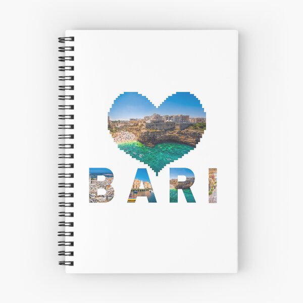 Item preview, Bari in My Heart| Beautiful Coastal Graphic designed and sold by SkillUp.