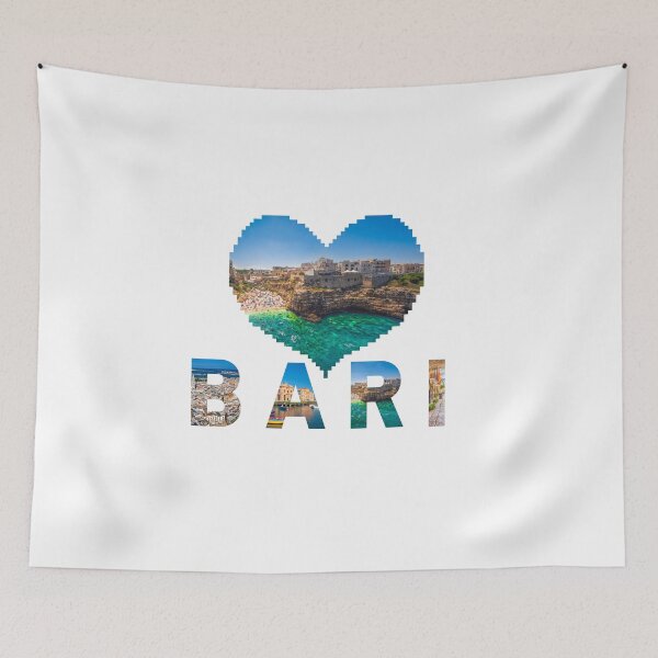 Item preview, Bari in My Heart| Beautiful Coastal Graphic designed and sold by SkillUp.