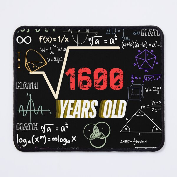 Item preview, Square Root Of 1600=40 Years Old Official 40th Birthday T-Shirt designed and sold by SOPIZiLA.