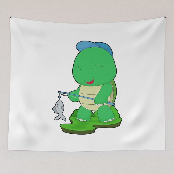 Item preview, Turtle Fisher Fishing rod Fishing designed and sold by Snabdesign84.