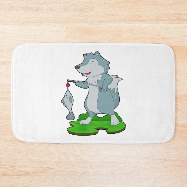 Aperçu de l'œuvre Pêche à l'ange Wolf Angler créée et vendue par Snabdesign84.