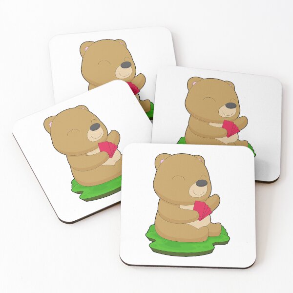 Item preview, Bear Poker Poker cards Card game designed and sold by Snabdesign84.