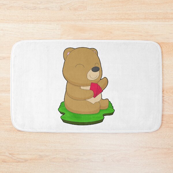 Item preview, Bear Poker Poker cards Card game designed and sold by Snabdesign84.