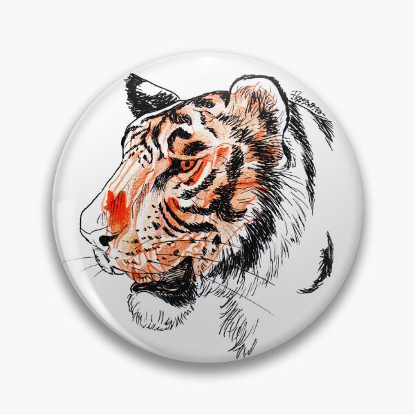 Item preview, Anatomical study - Tiger designed and sold by ExcaliburNoire.