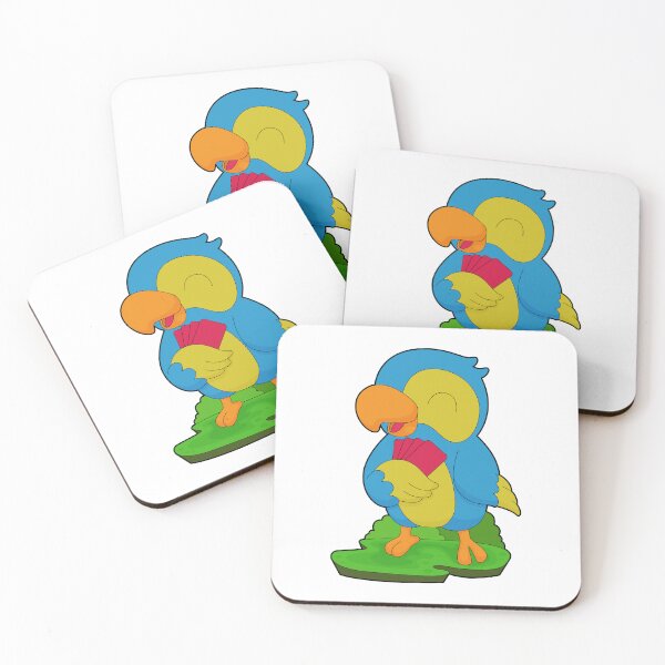 Item preview, Parrot Poker Poker cards Card game designed and sold by Snabdesign84.