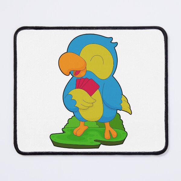 Item preview, Parrot Poker Poker cards Card game designed and sold by Snabdesign84.
