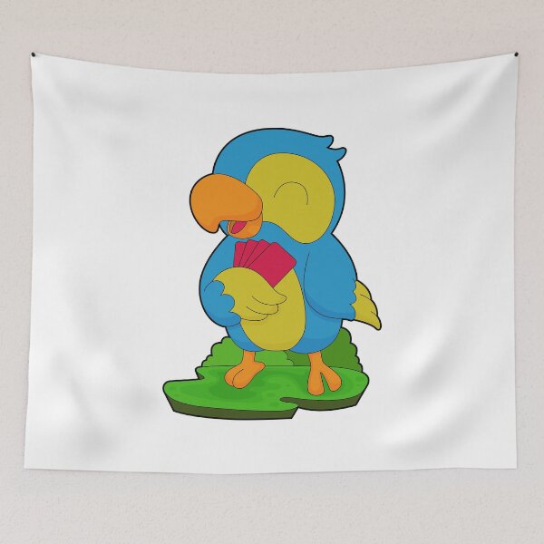 Item preview, Parrot Poker Poker cards Card game designed and sold by Snabdesign84.