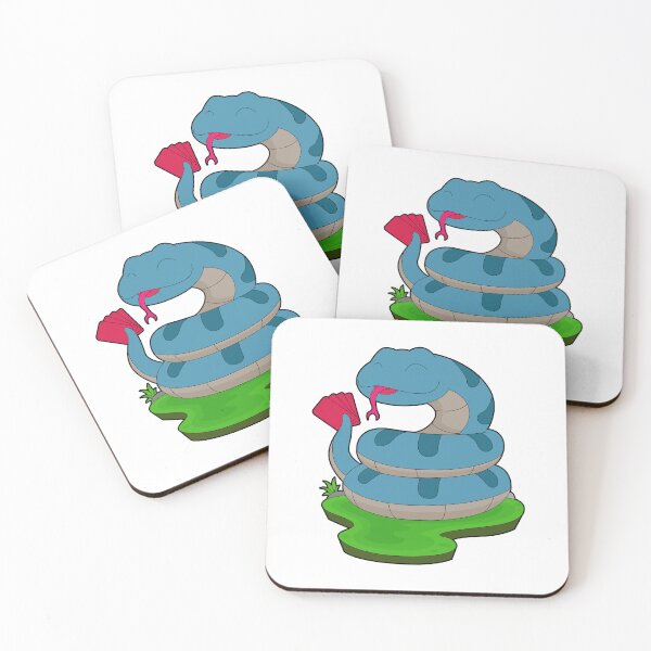 Item preview, Snake Poker Poker cards Card game designed and sold by Snabdesign84.