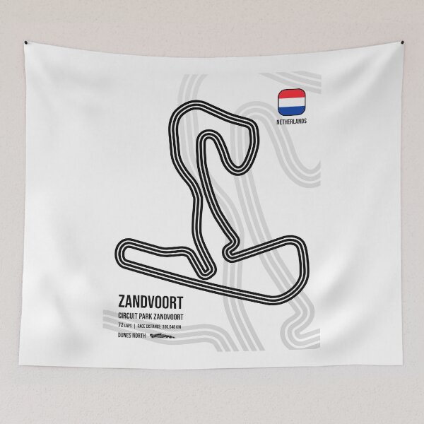 Item preview, Zandvoort Race Track  designed and sold by Mariel  Toigo.