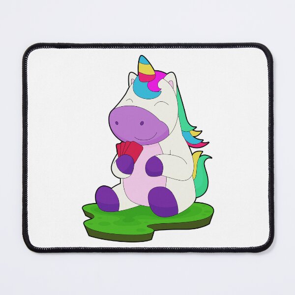 Item preview, Unicorn Poker Poker cards Card game designed and sold by Snabdesign84.