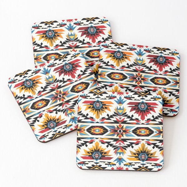 Item preview, Vibrant Native American Geometric Pattern Design designed and sold by brandway.