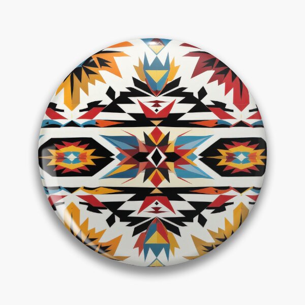Item preview, Vibrant Native American Geometric Pattern Design designed and sold by brandway.
