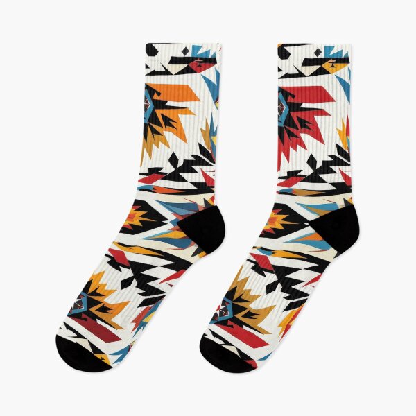 Item preview, Vibrant Native American Geometric Pattern Design designed and sold by brandway.