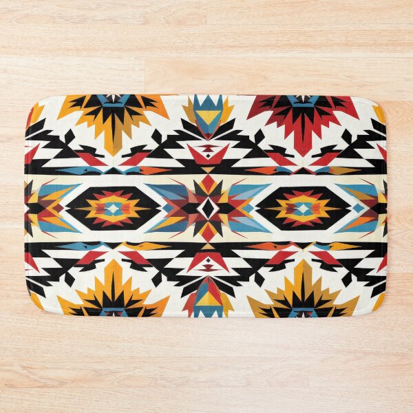 Item preview, Vibrant Native American Geometric Pattern Design designed and sold by brandway.