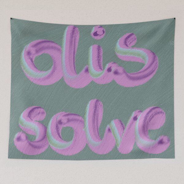 Item preview, DISSOLVE word art print designed and sold by nataliavandalia.