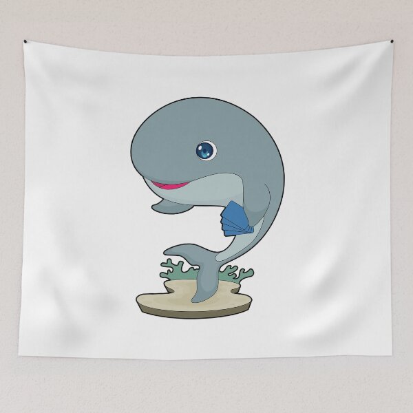 Item preview, Whale Poker Poker cards Card game designed and sold by Snabdesign84.