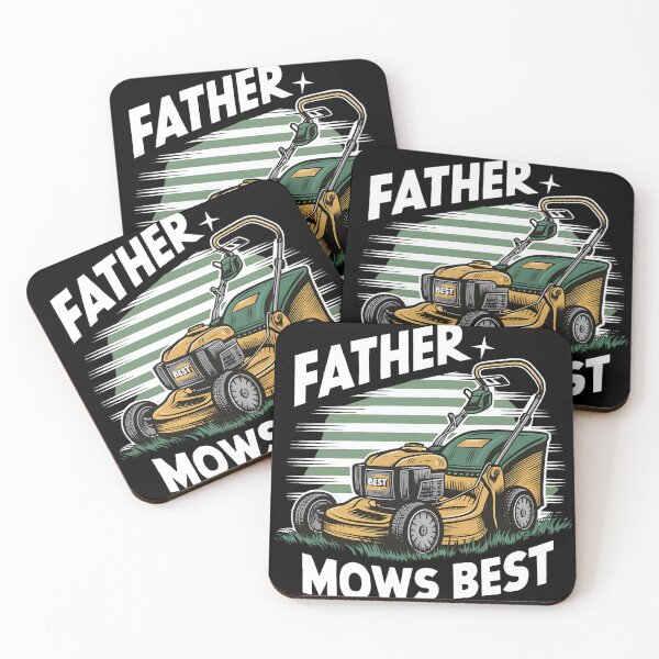 Item preview, Father Mows Best designed and sold by PlanetMarker.