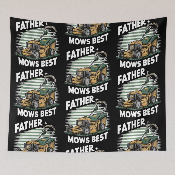 Item preview, Father Mows Best designed and sold by PlanetMarker.