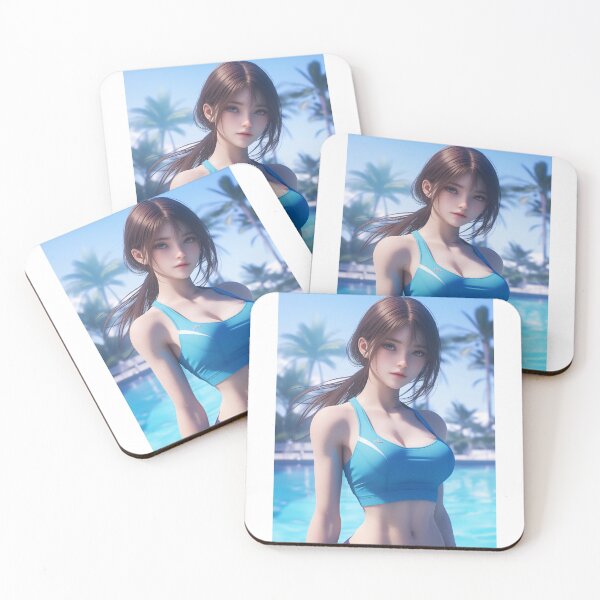 Item preview, Serenity by the Poolside designed and sold by palmyst.