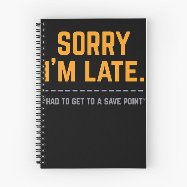 Item preview, Sorry I'm Late Save Point designed and sold by Kieran Abbott.