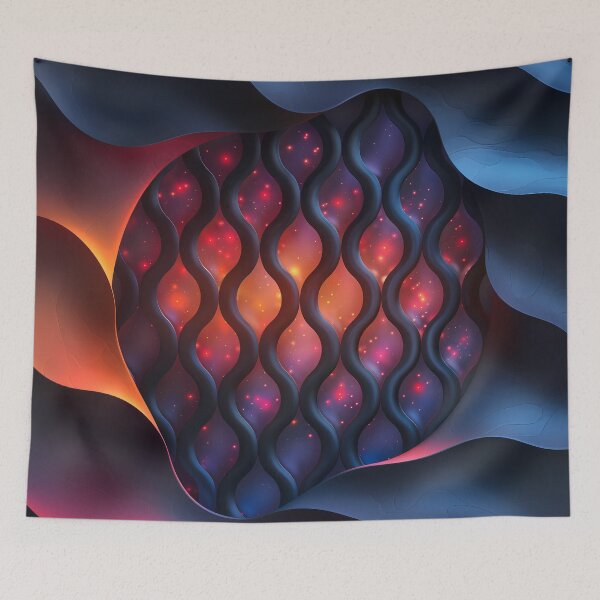 Item preview, Abstract design in black and pink colours designed and sold by Print2Harbor.