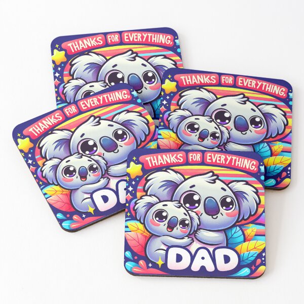 Item preview, Adorable Koala Hug - Thanks for Everything Dad! designed and sold by Koalangel.