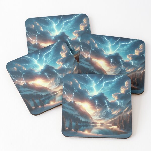 Item preview, Mountain Storm 7 designed and sold by Sybille-Yates.