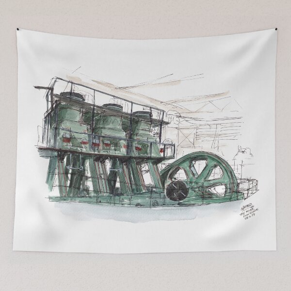 Item preview, River Don Engine Kelham Island Museum designed and sold by Tom Napper Design.