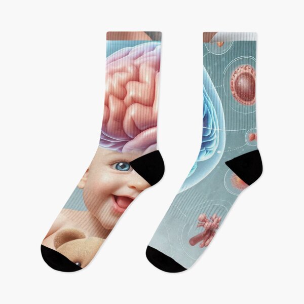 Item preview, Cute Infant Brain Diagram designed and sold by Sadia  Jannat.