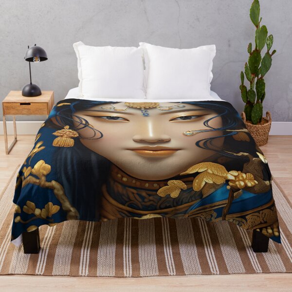 Item preview, Asian Goddess Portrait n°16 designed and sold by Grafik-Ai-Art.