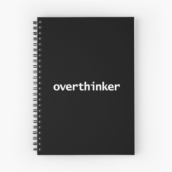 Item preview, Overthinker Funny Typography designed and sold by ellenhenry.