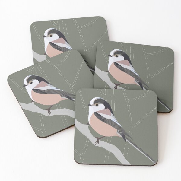 Item preview, long tailed tit digital painting  for charity designed and sold by JayTCee.