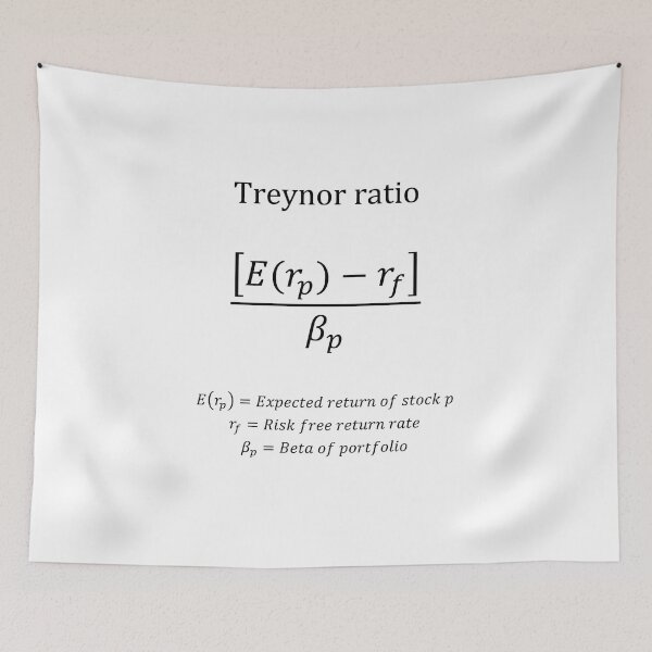 Item preview, Treynor ratio with description designed and sold by moneyneedly.