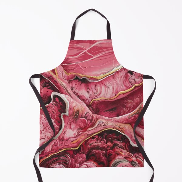 Item preview, Pink and Gold Marble Art designed and sold by ChainsArt.