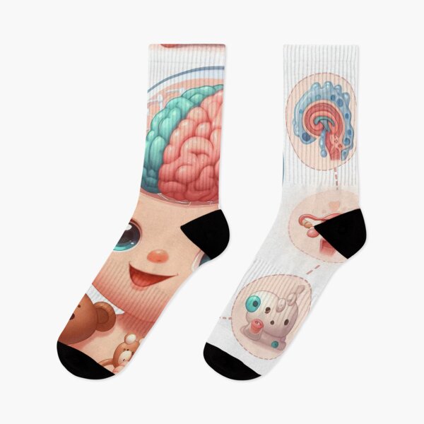 Item preview, Baby Brain Anatomy Art designed and sold by Sadia  Jannat.