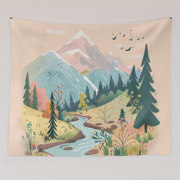 Item preview, Pastel nature designed and sold by Parn Promsuwan.