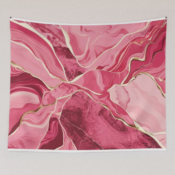 Item preview, Rose Gold Marble Canvas designed and sold by ChainsArt.