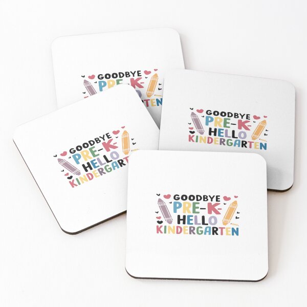 Item preview,  goodbye pre-k hello kindergarten Kids  Boys Girls  Tees designed and sold by Felinefinesse.