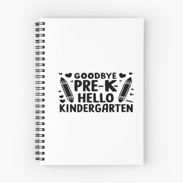 Aperçu de l'œuvre  au revoir pré-maternelle bonjour maternelle enfants garçons filles t-shirts créée et vendue par Felinefinesse.